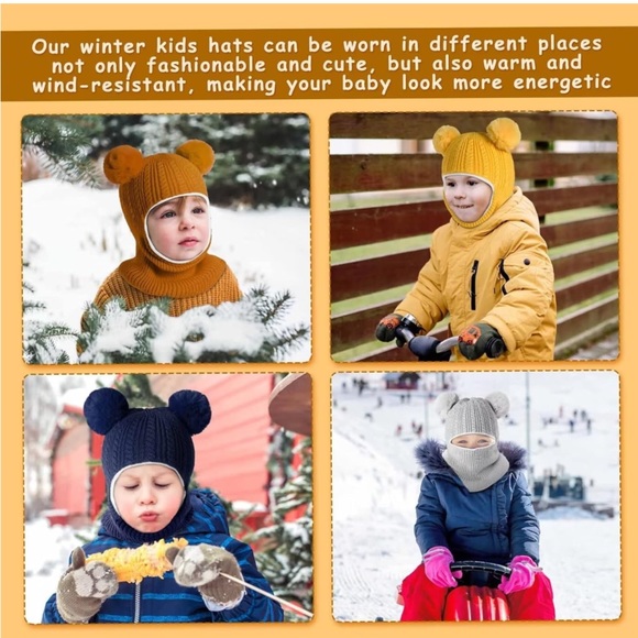 Set 2 winter hats for Toddlers/children - Picture 6 of 10